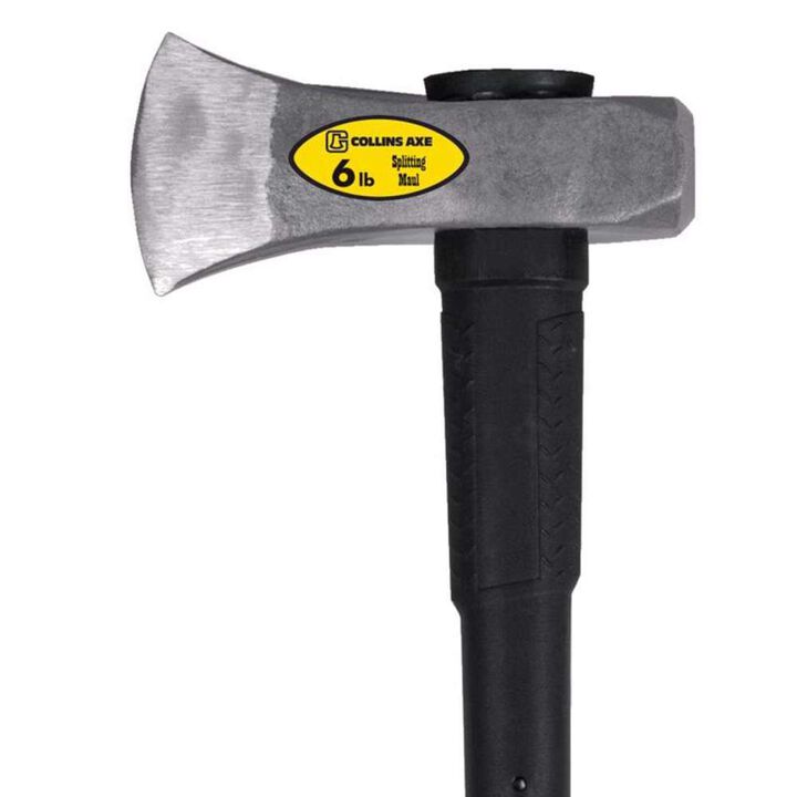 Truper 6 Lbs Forged Steel Blade Splitting Maul with 36 Inch FiberglassHandle, large image number 1
