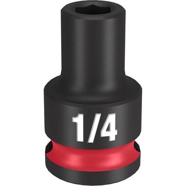 Milwaukee Impact Socket 3/8in Drive 1/4in Standard 6 Point
