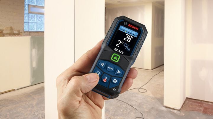 Bosch BLAZE Green Beam Laser Distance Measurer 165', large image number 5