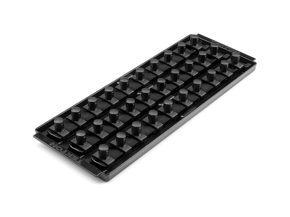 Tekton 1/2 Inch Drive 3-Rail Socket Organizer Set, Black (30-Tool) Tekton 1/2 Inch Drive 3-Rail Socket Organizer Set, Black (30-Tool)