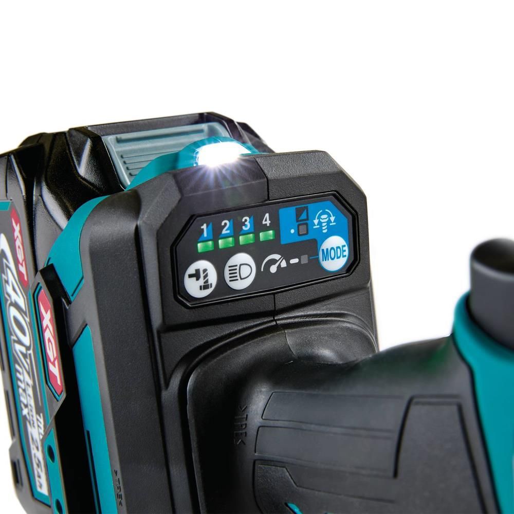 Makita 40V max XGT Brushless Cordless 4-Speed High-Torque 1/2 Inch Square Drive Impact Wrench with  Detent Anvil (Bare Tool), large image number 9