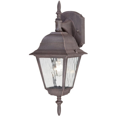 Westinghouse Textured Rust Patina Single Light Wall Lantern