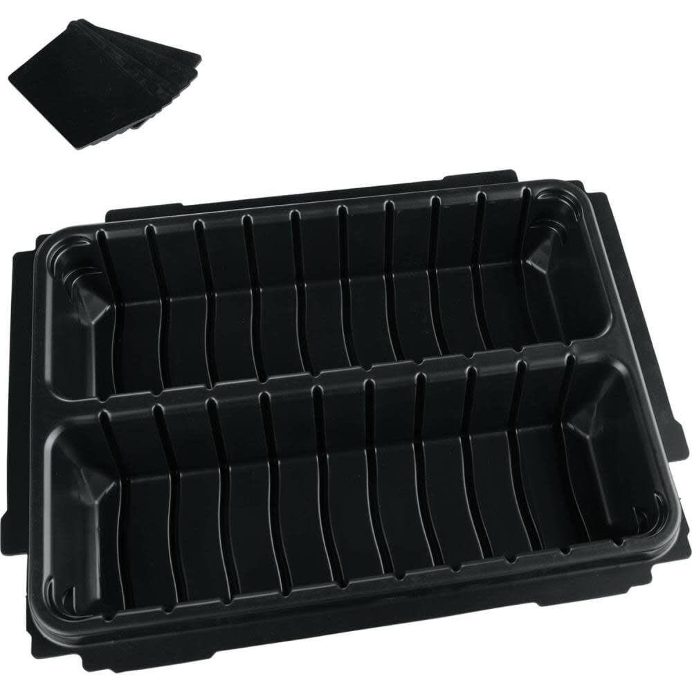 Makita MAKPAC Interlocking Case 2 Row Insert Tray – P-83680