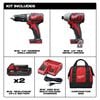 Milwaukee M18 Cordless Lithium-Ion 2-Tool Combo Kit, small image number 2