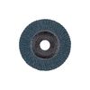 Pferd 4-1/2 Inch x 7/8 Inch, Z SG POWER STEELOX, 60 Grit, T27, Flap Disc Bundle, 10 Pieces, small image number 5