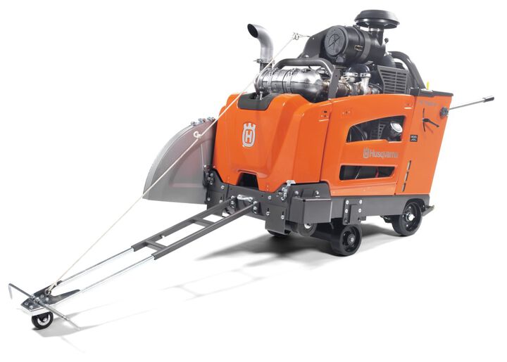 Husqvarna Construction FS 7000 D 42 Inch 74 HP Deutz Engine 3-Speed Diesel Floor Saw Body Only, large image number 1
