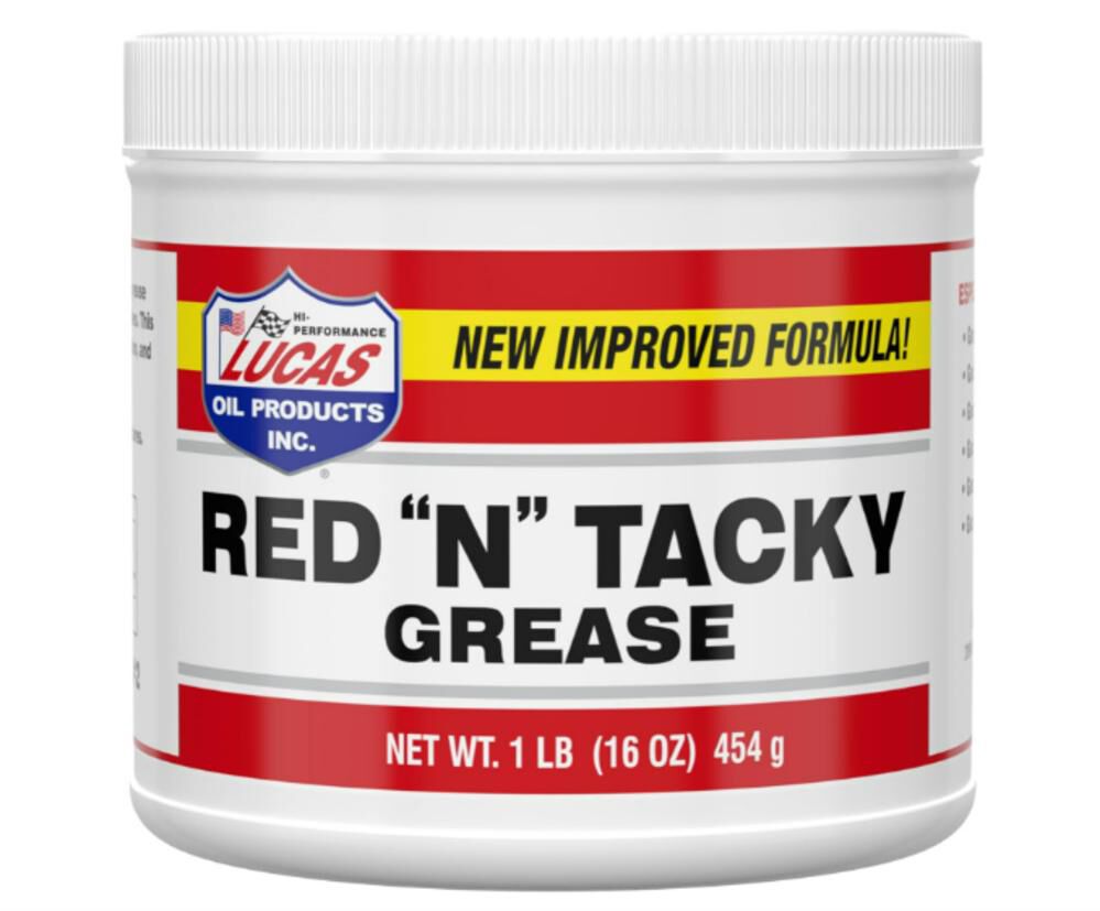 Lucas Oil Red "N" Tacky Grease 1 lb Tub, large image number 2