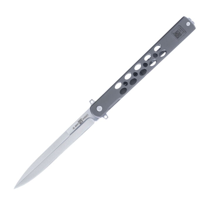 AL MAR Knives QuickSteel 4in Folding Knife, Steel