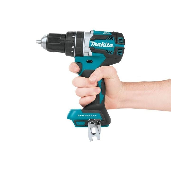 Makita 18V LXT Hammer Drill 1/2in Brushless (Bare Tool), large image number 8