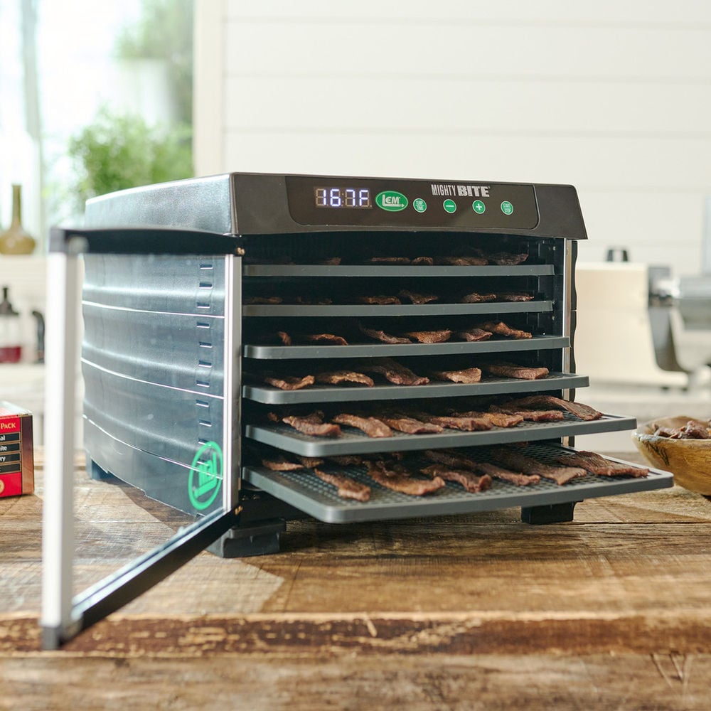 LEM MightyBite Polypropylene and ABS Black 6-Tray Food Dehydrator, large image number 7