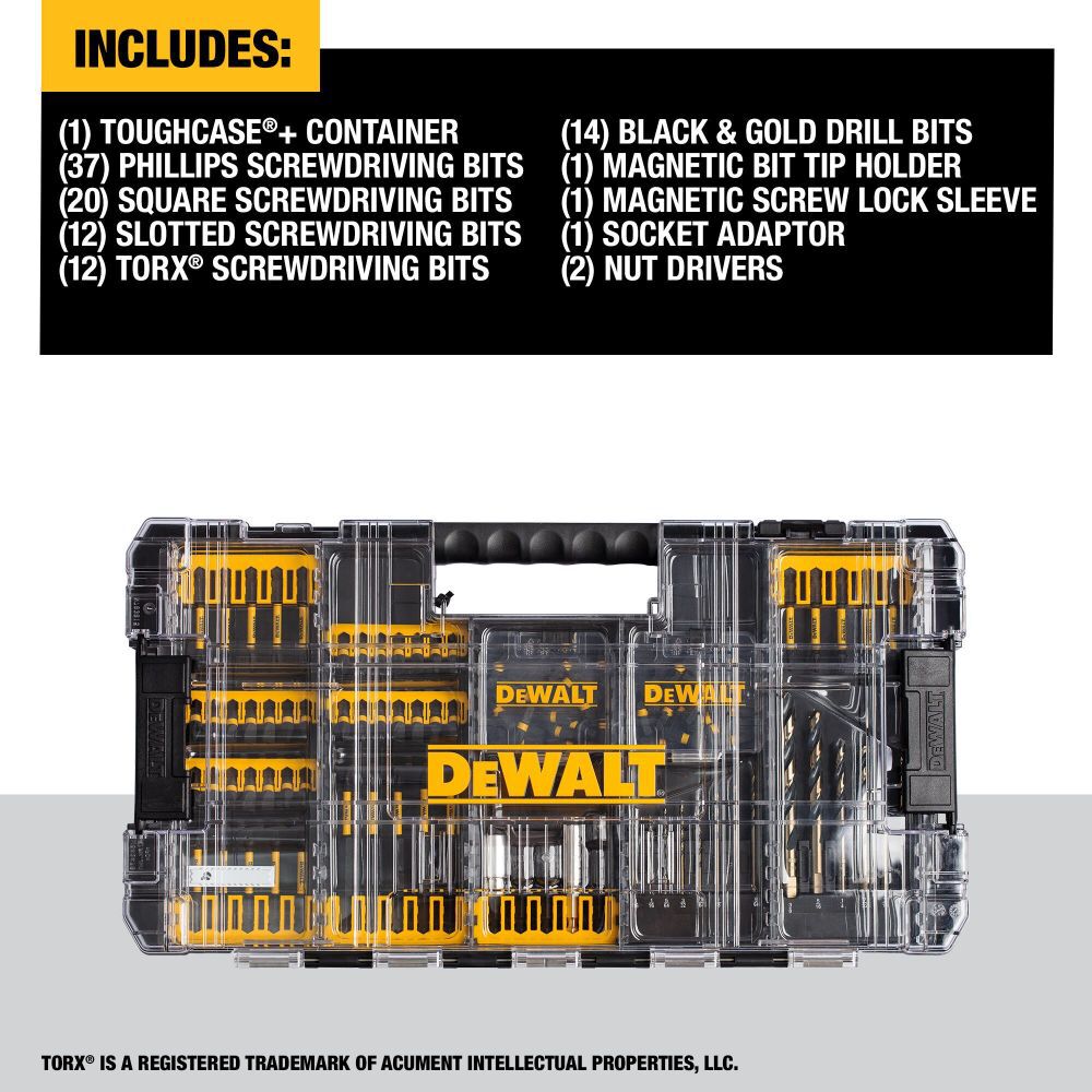 Dewalt flextorq online 100 piece set