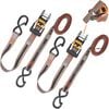 Keeper KwikFeed 500 Lbs 12 Ft. x 1 Inch Ratchet Tie Down Strap, Black, small image number 2