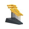 Bondhus Hex Tip Graduated Length T Handle 3/32in to 3/8in 10pk, small image number 1
