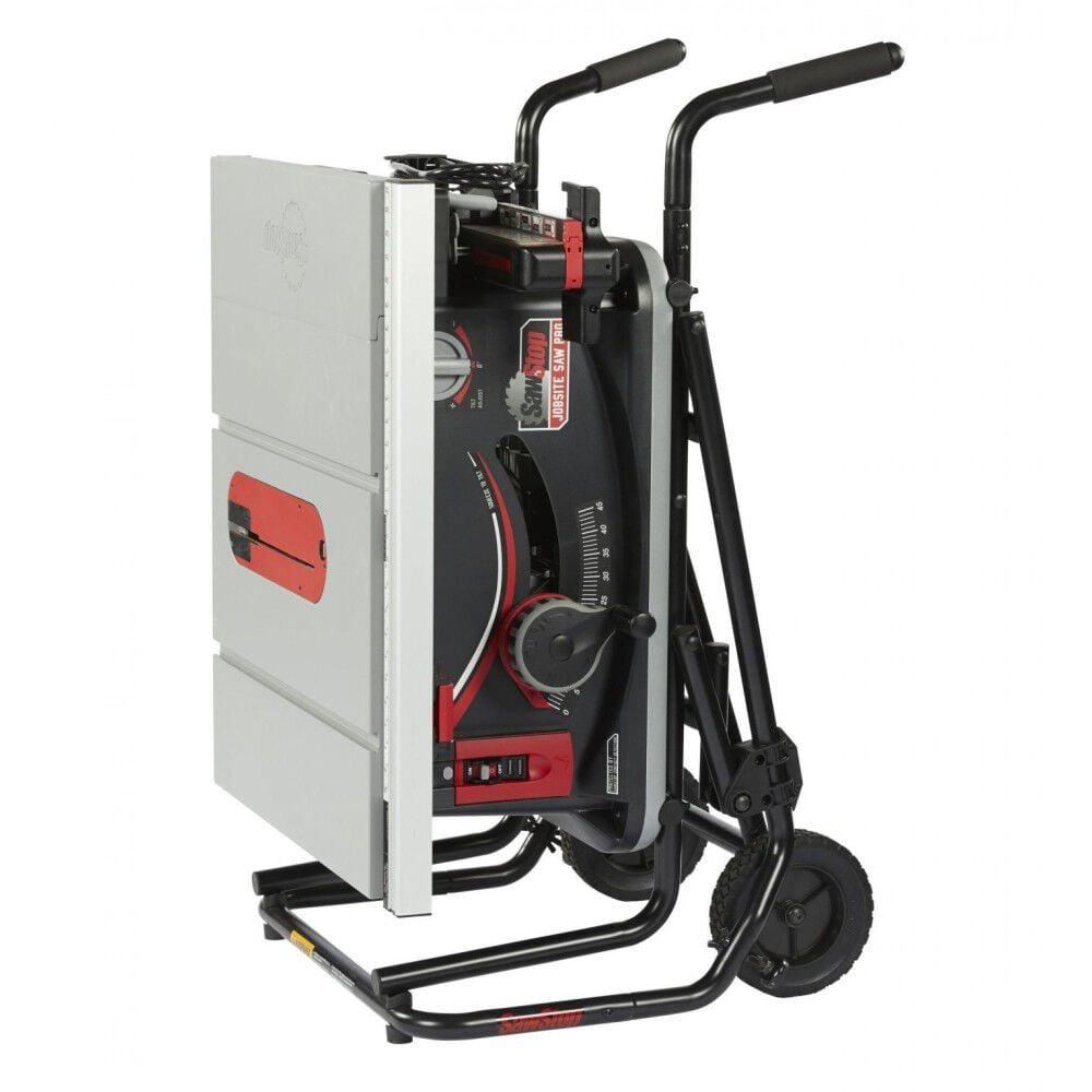 Sawstop Jobsite Saw PRO with Mobile Cart Assembly - 15A 120V 60Hz, large image number 2
