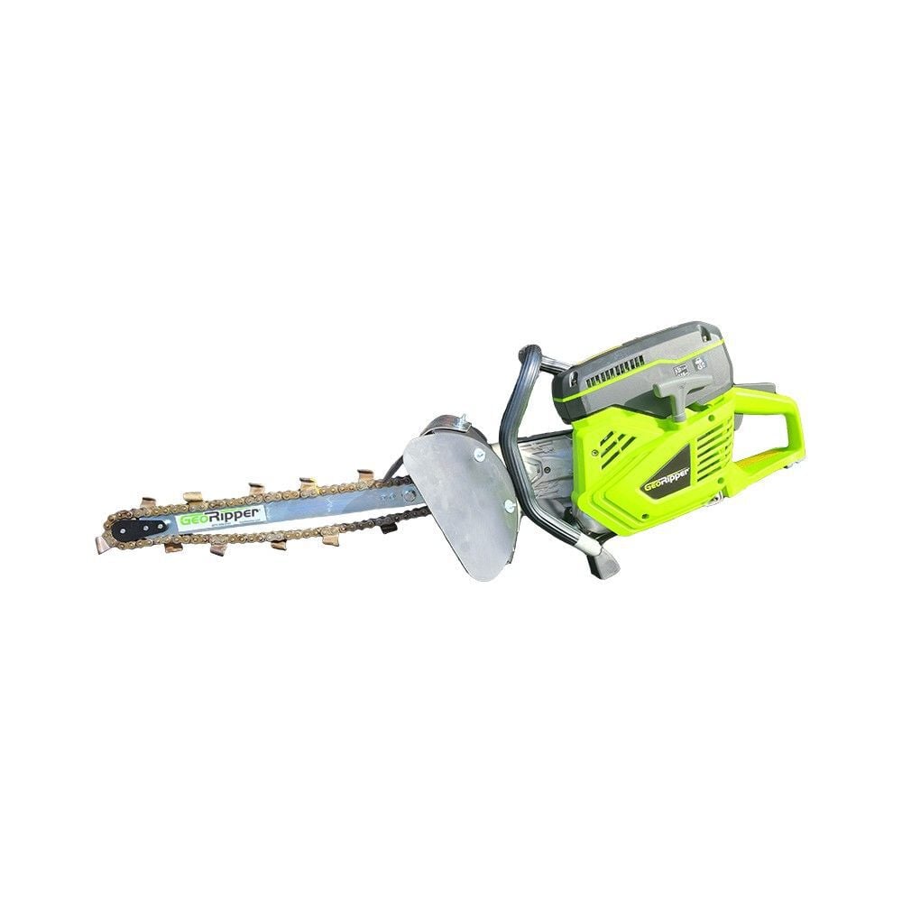Georipper 27in Bar and Chain 74 cc 2-Stroke Engine Handheld Trencher, large image number 1