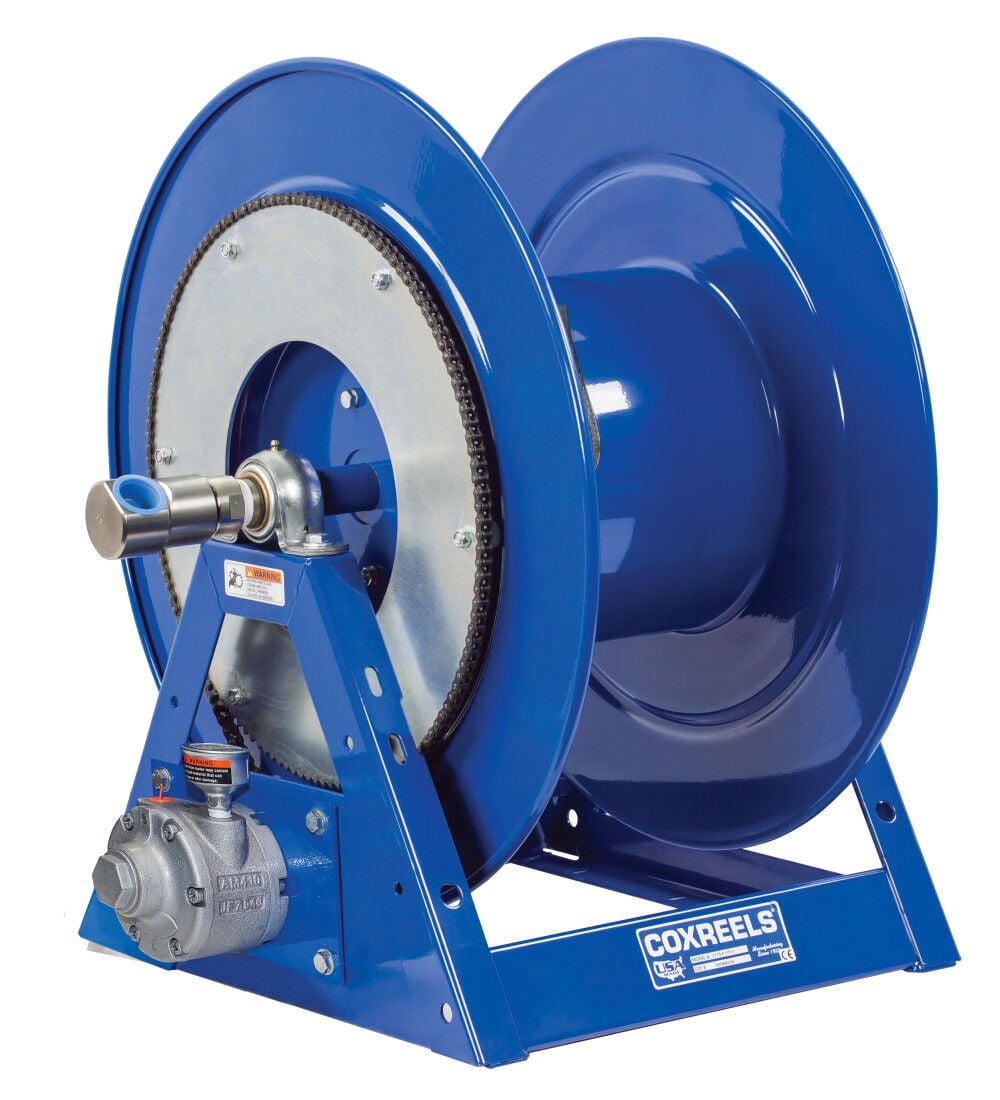 Coxreels Air 4VANE Motorized Hose Reel 1in x 200' 3000PSI No Hose, large image number 1