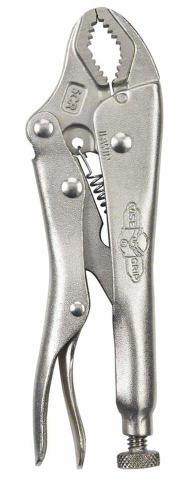 Irwin 5CR Original Curved Jaw 5 In. 125 mm Carded Locking Plier, large image number 0