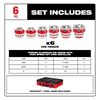 Milwaukee 1/2inch 2inch High Speed NPT Forged Aluminum Die Head KIT, small image number 5