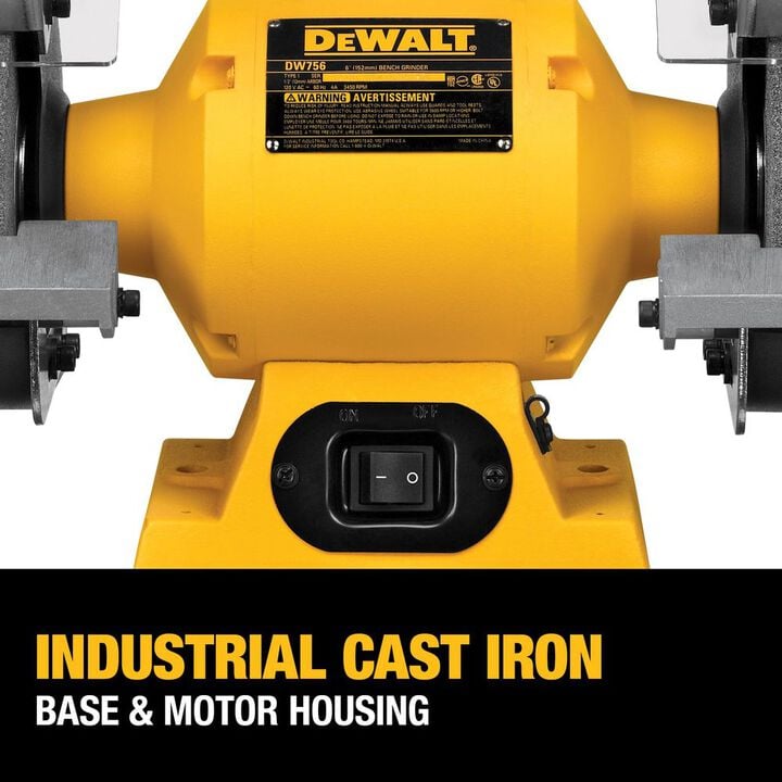 DEWALT 6 In. Bench Grinder, large image number 3