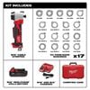 Milwaukee M18 Cable Stripper Kit with 17 Cu THHN / XHHW Bushings, small image number 2