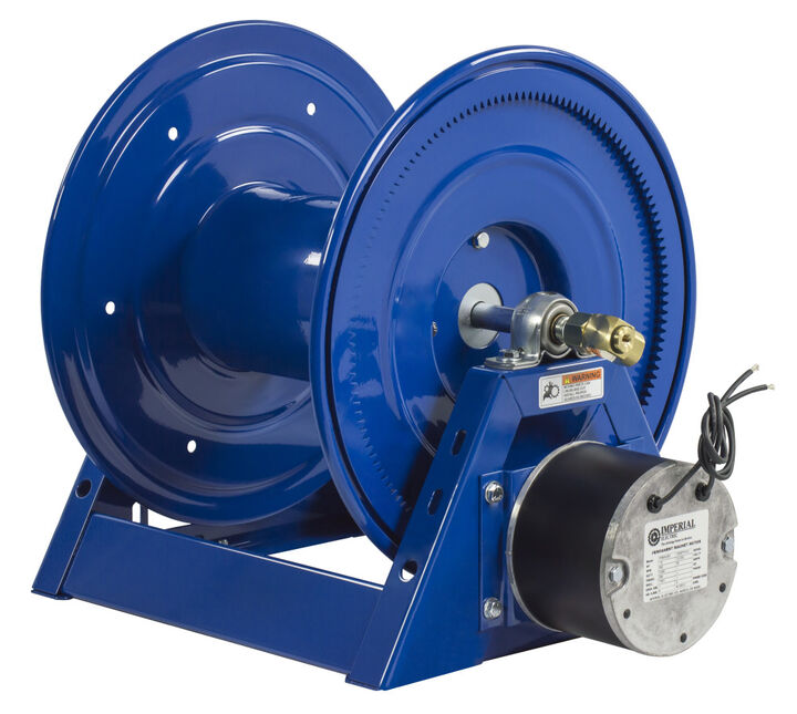 Coxreels 1125-5-100-E Electric 12V DC 1/3HP Motor Rewind Hose Reel, large image number 4