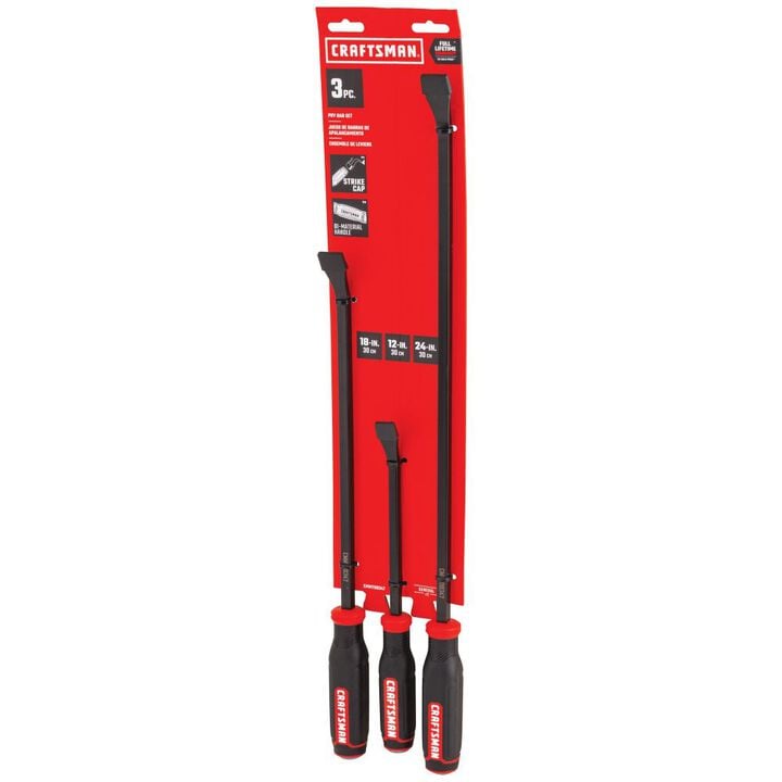 CRAFTSMAN Pry Bar Set, 3 Piece, large image number 4