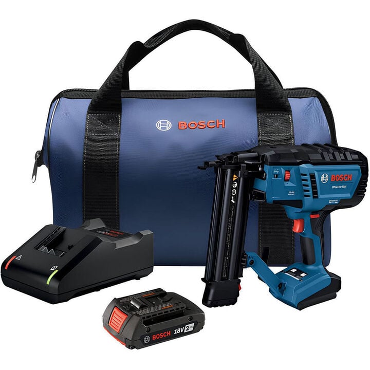Bosch 18V 18-Gauge Brad Nailer Kit, Reconditioned