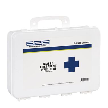 ERB Class B Unitized First Aid Kit Type I II and III (plastic)