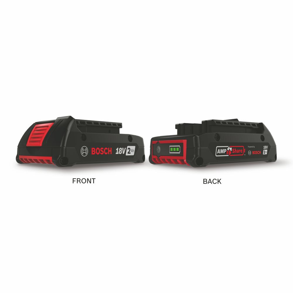 Bosch 18V 2Ah Lithium Ion Power Tool Battery Pack with Fuel Indicator (2 pack), large image number 3