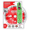 Diablo Tools 7 Inch Segmented Rim Diamond Cut-Off Blade for Masonry, small image number 2