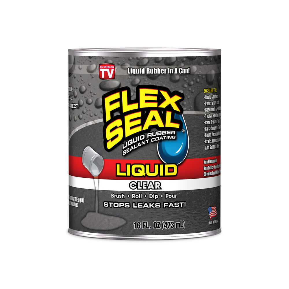 Flex Seal 16 oz Liquid Rubber Sealant - Clear, large image number 3