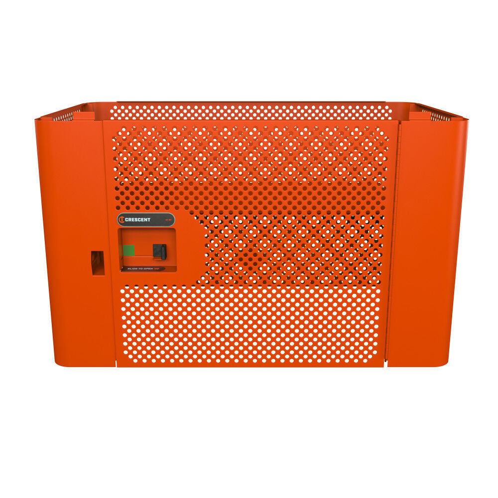 Crescent RAILWORKS Mesh Security Panel Single Door Lockable Storage, large image number 1