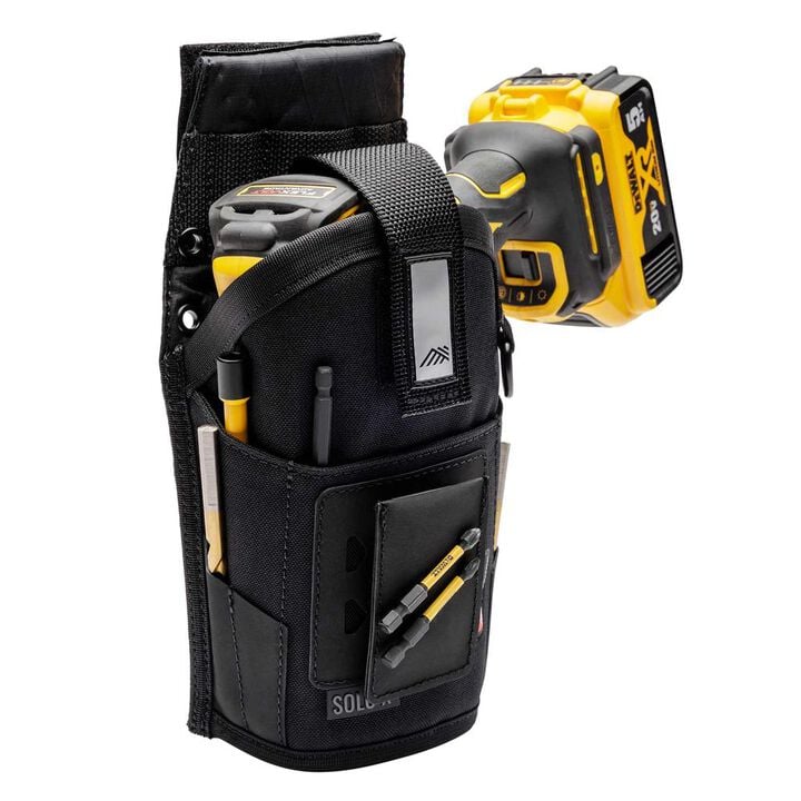 Diamondback Toolbelts Solo X Ultimate Drill/Driver Holster with Built-In D-Ring, Black, large image number 6