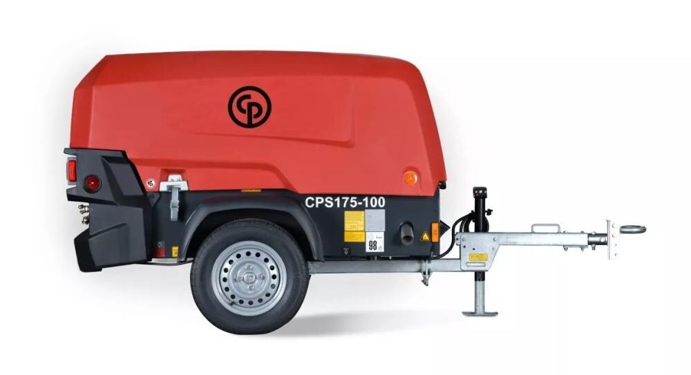Chicago Pneumatic CPS 175-100 Rotary Screw Towable Air