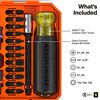 Klein Tools KNECT Pass-Through and Impact Socket Set SAE and Metric 33 Pieces, small image number 4