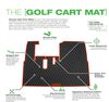Xtreme Mats Golf Cart Floor Mat ICON & Red, small image number 5