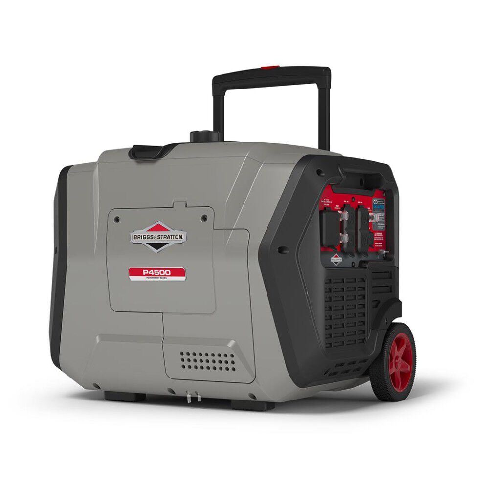 Briggs and Stratton P4500 PowerSmart Series 4500 Watt 50 State Push Start Inverter Generator with CO Guard, large image number 1