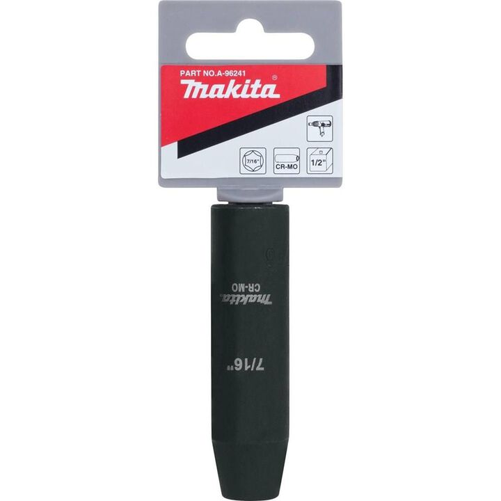 Makita 7/16 in. Deep Well Impact Socket 1/2 in. Drive, large image number 3