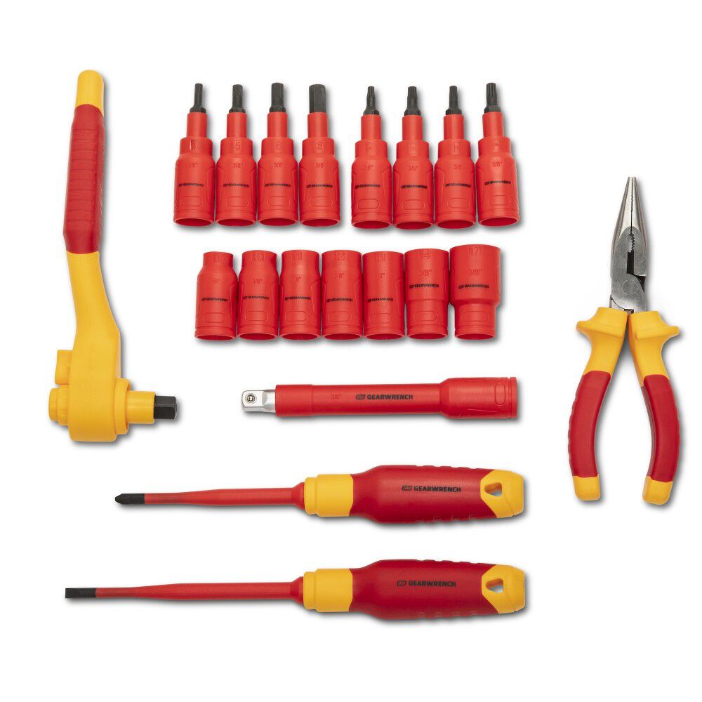 GEARWRENCH VDE Insulated Tool Set 20 Pieces, large image number 5
