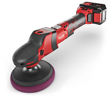 FLEX Cordless Rotary Polisher with Batteries and Charger, large image number 0