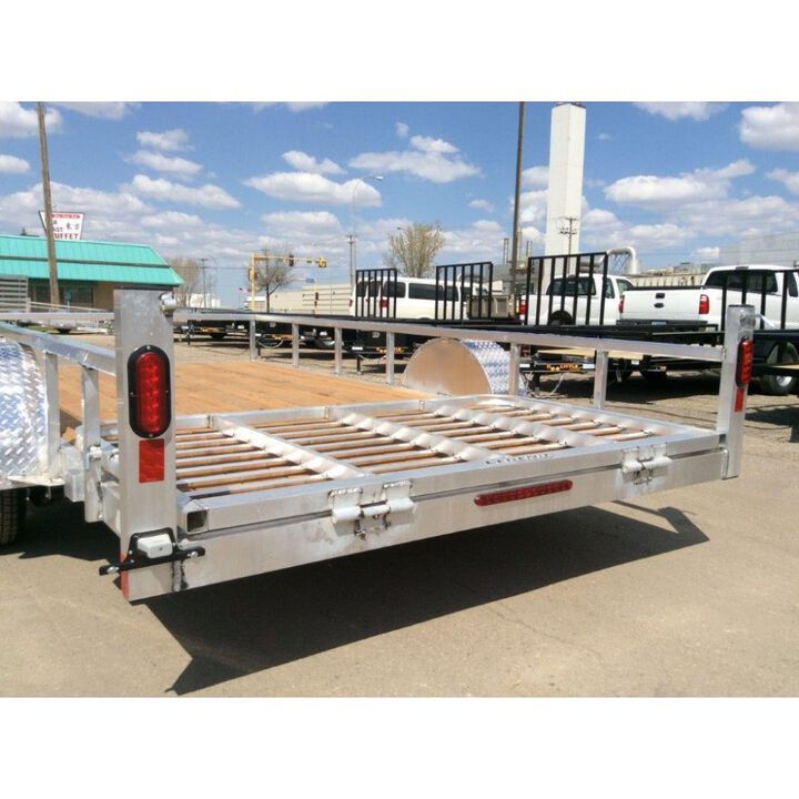 Legend Premium Trailers 14ft Open Deluxe Single Axle Aluminum Utility Trailer, large image number 9