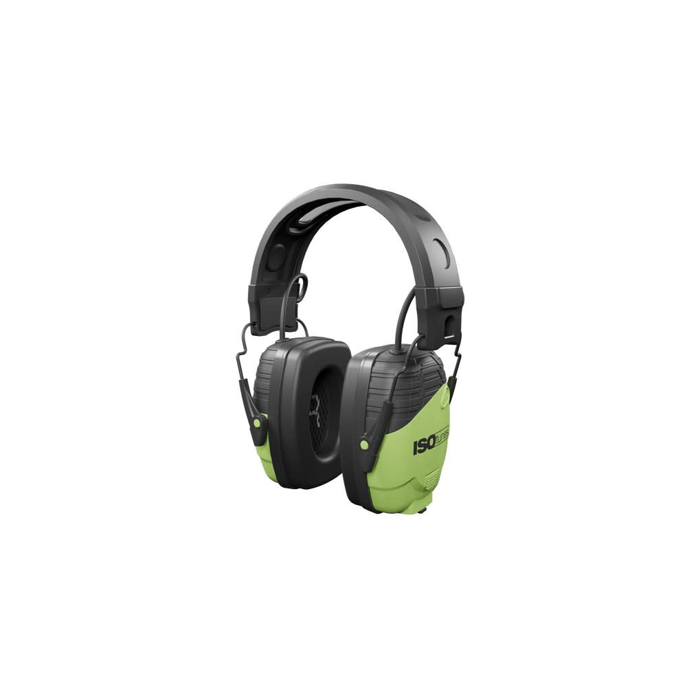ISOtunes LINK Aware EN352 Bluetooth Earmuff Safety Green 79 dB IT35