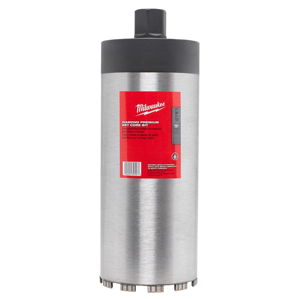 Milwaukee 6 in. Diamond Premium Wet Core Bit, large image number 1