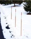 Fiberglass Innovations 48 In. Orange Driveway Marker with White Tape 36 Pieces, small image number 5