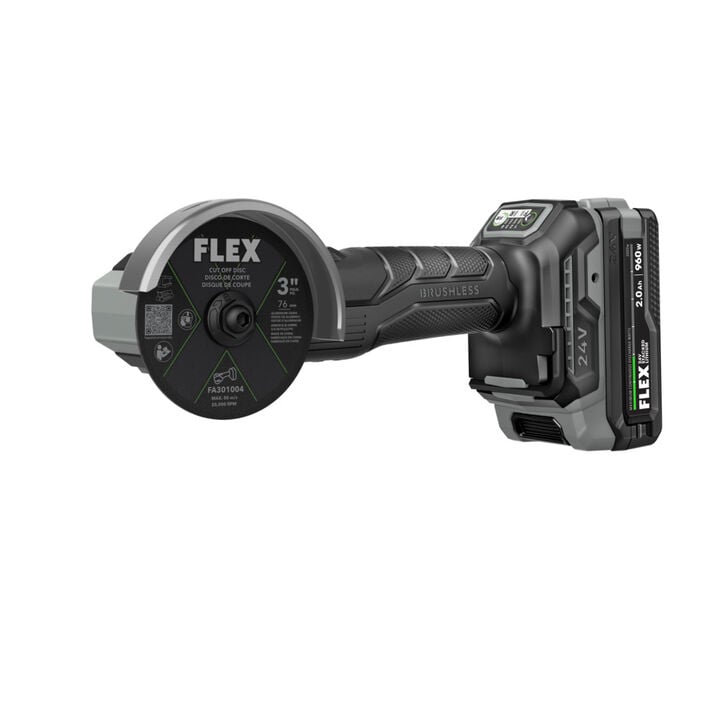 FLEX 3 Inch Mini Grinder/Cut Off Tool Stacked Lithium Kit, large image number 1