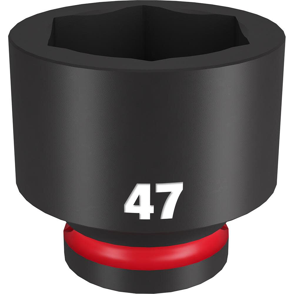 Milwaukee Impact Socket 3/4in Drive 47mm Standard 6 Point, large image number 1