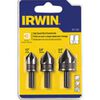 Irwin 82 Degree Black Oxide Countersink Drill Bit 3 Pc., small