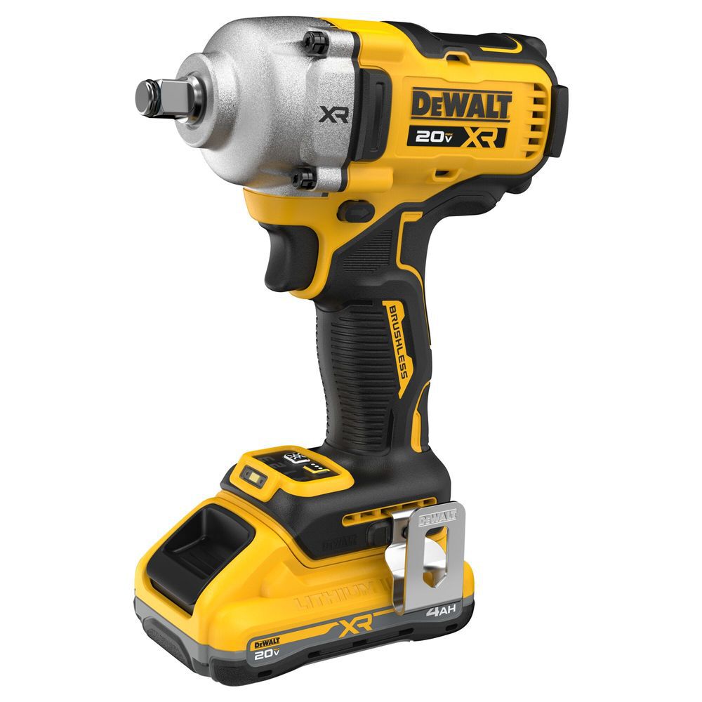 DEWALT 20V MAX XR Brushless 1/2 Inch Mid-Torque Impact Wrench Kit, large image number 8