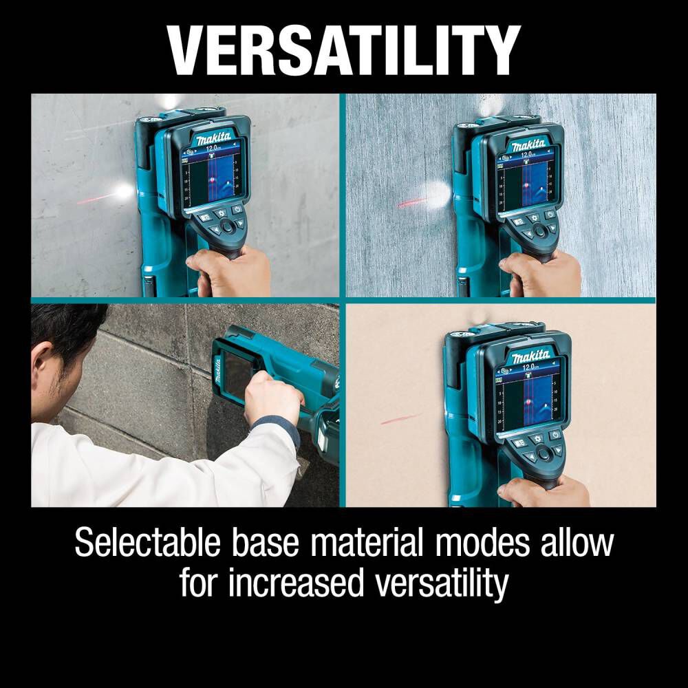 Makita 18V LXT LithiumIon Cordless Multi-Surface Scanner Kit (2.0Ah) with Interlocking Storage Case, large image number 6