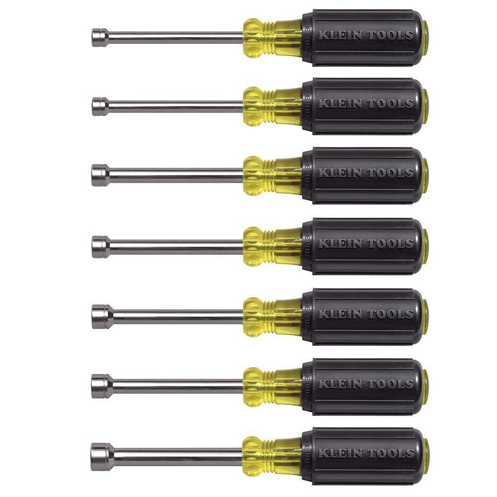 Klein Tools Metric Nut Driver Set 3in Shaft 7 Pc – 65160